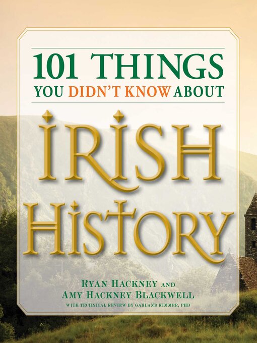 Title details for 101 Things You Didn't Know About Irish History by Ryan Hackney - Wait list